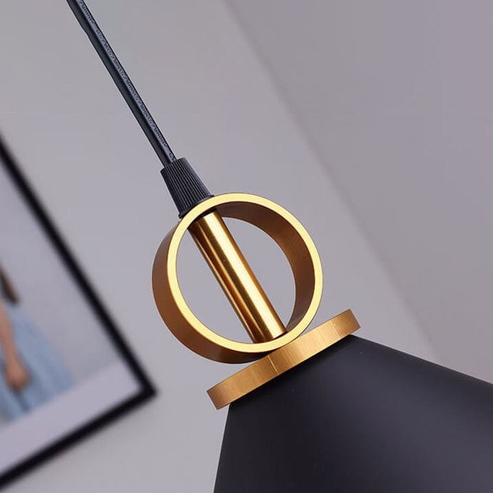 Modern Macaron Color Aluminum 1-Light Pendant Light