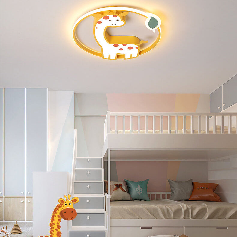 Cartoon Creative Giraffe Acryl LED Deckeneinbau-Deckenleuchte 