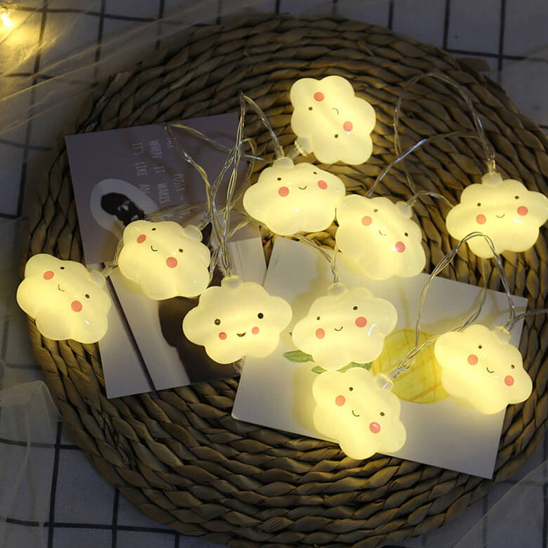 Guirlande lumineuse LED à piles 10/20 lumières pour décoration festive intérieure 