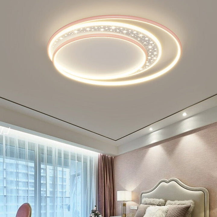 Lampe LED à montage encastré, design nordique créatif et Simple, luminaire décoratif en forme de gypsophile tangente 