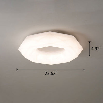Modern Creative Cut Design Bird's Nest LED Flush Mount Light