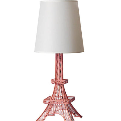 Modern Creative Eiffel Tower Fabric 1-Light Table Lamp