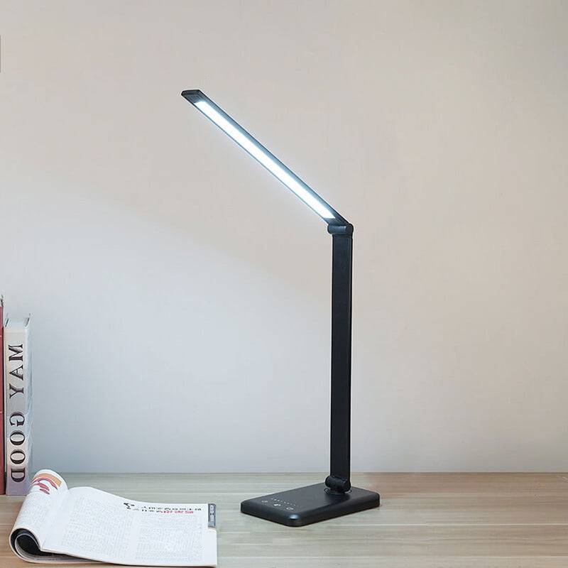 Lampe de bureau LED tactile dimmable créative nordique pliable 