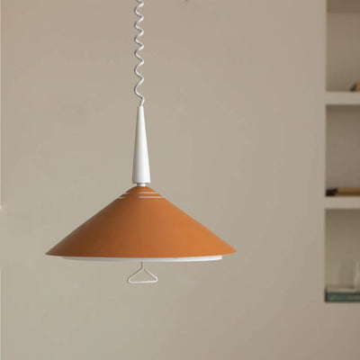 Industrial Iron Vintage Triangular Cone Design 2-Light Pendant Light