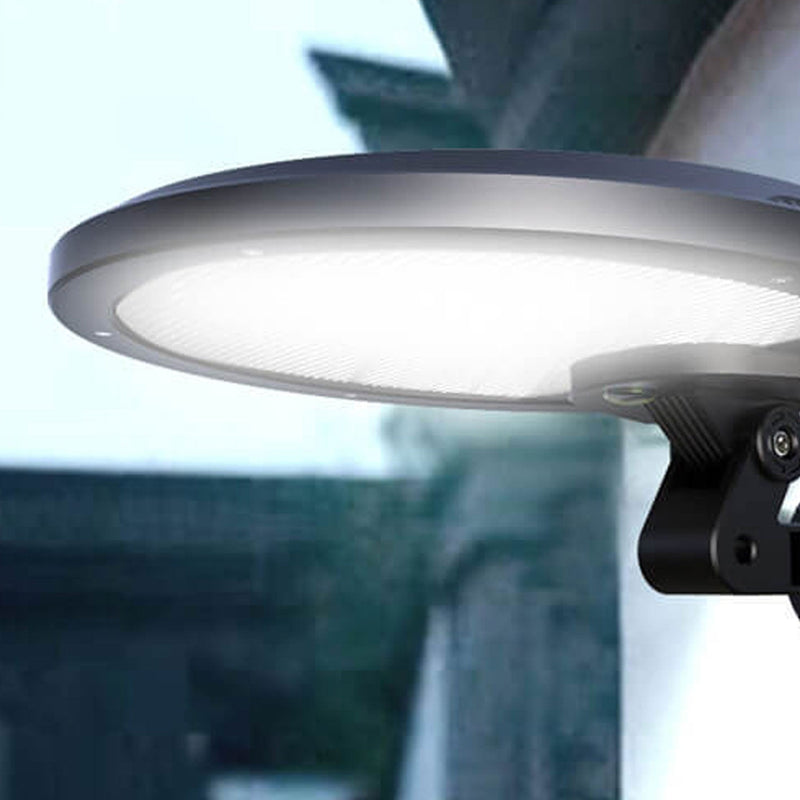 Solar Outdoor Human Sensor Runde LED Patio Wandleuchte Lampe