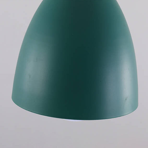 Nordic Simple Macaron Cone 3-Light Island Light Chandelier