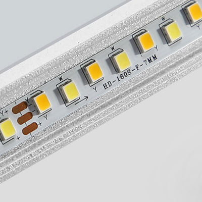 Moderne, einfache Kronen-LED-Einbau-Deckenleuchte aus Aluminium