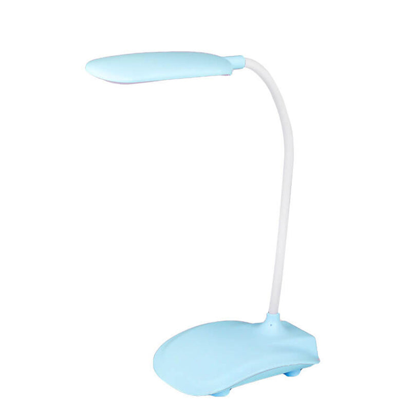Lampe de bureau tactile LED rechargeable colorée et pliable créative 