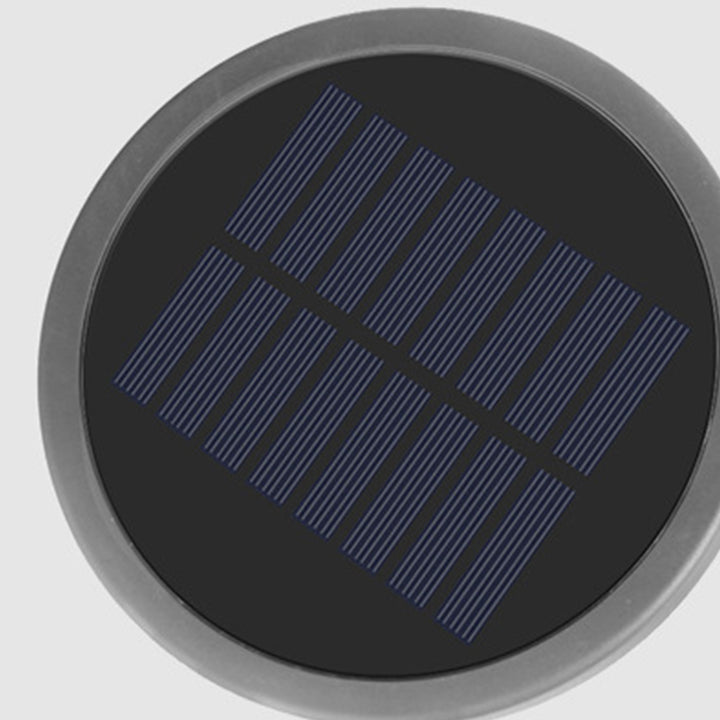 Luz de jardín solar LED impermeable de uso dual moderna de piso a techo para exteriores 