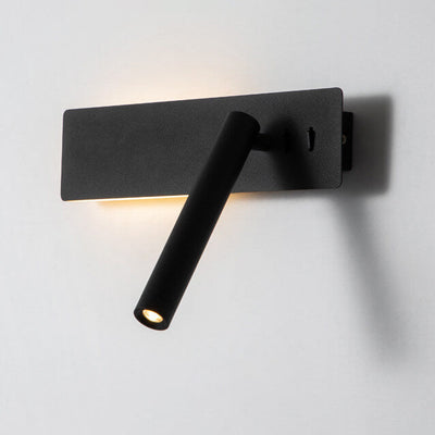 Minimalist Creative Rectangular Rotating Spotlight LED Wall Sconce Lamp