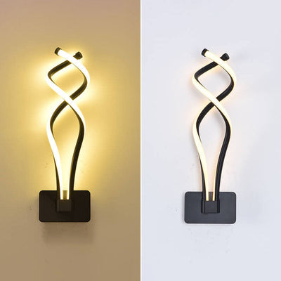 Scandinavian Creative Lines Note LED Wall Sconce Lamp