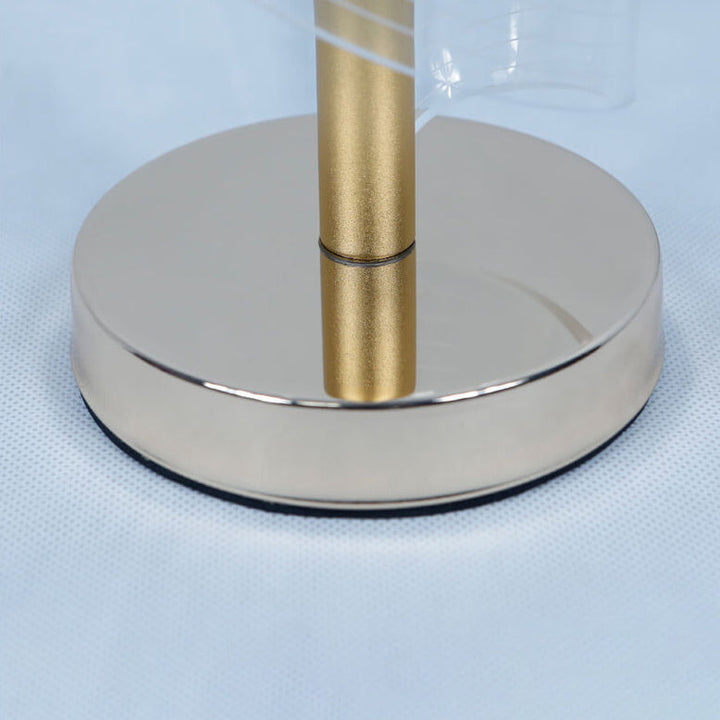 Lampe de Table LED Moderne en Acrylique Courbe de Luxe Léger 