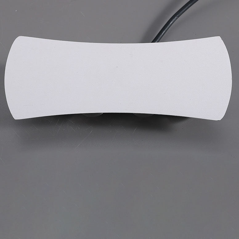 Simple Creative Arc Rectangular LED Outdoor Waterproof Wall Sconce Lamp