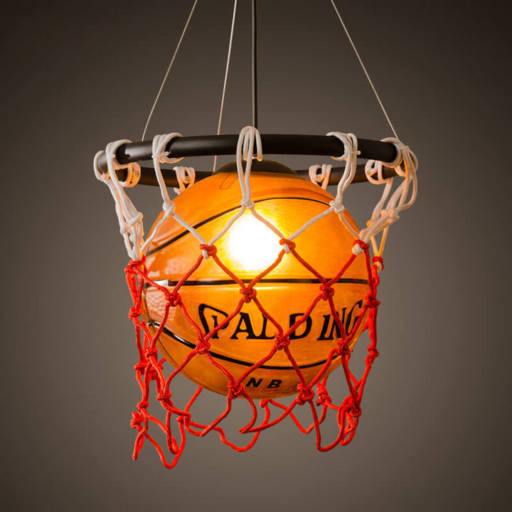 Creative Basketball 1-Light Pendant Light