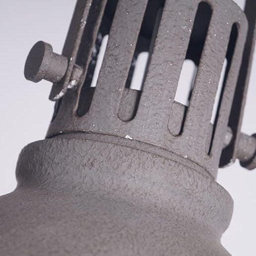 Retro Industrielle Antike Ältere Metall 1 Licht Schalenförmige Pendelleuchte 