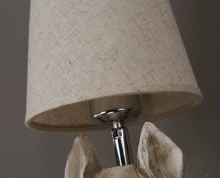 Retro Kreative Harz Pferdekopf 1-Licht Wandlampe 