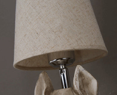 Retro Creative Resin Horse Head 1-Light Wall Sconce Lamp