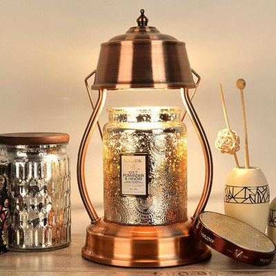 Creative Aroma Candle 1-Light Lantern Decoration Table Lamp