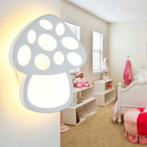 Modern Acrylic Mushroom Shape Creative LED Wall Sconce Lamp