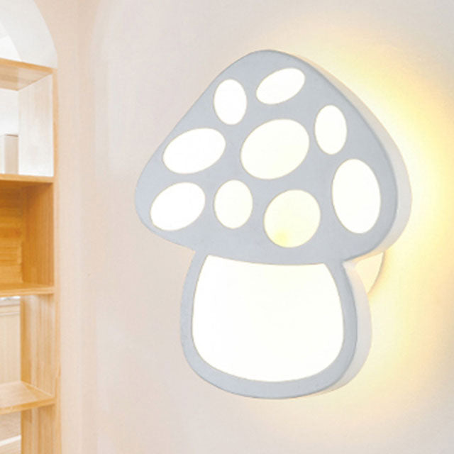 Modern Acrylic Mushroom Shape Creative LED Wall Sconce Lamp