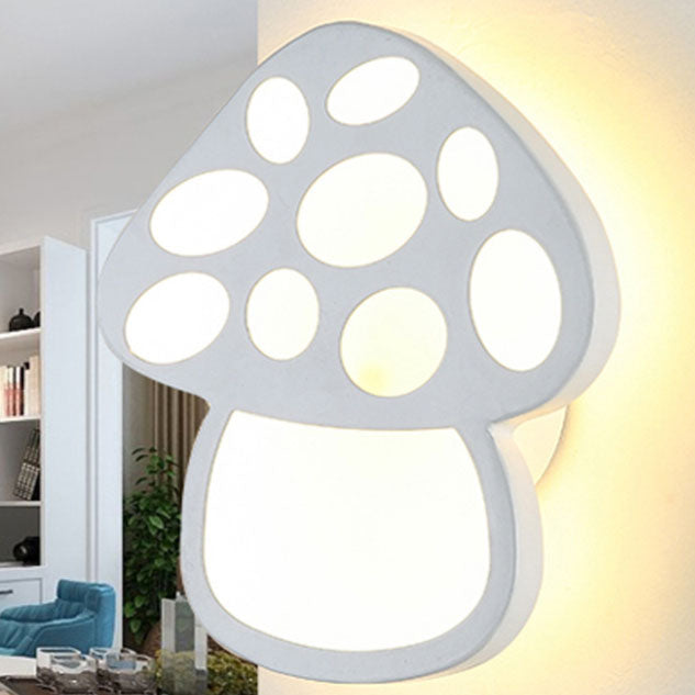 Modern Acrylic Mushroom Shape Creative LED Wall Sconce Lamp