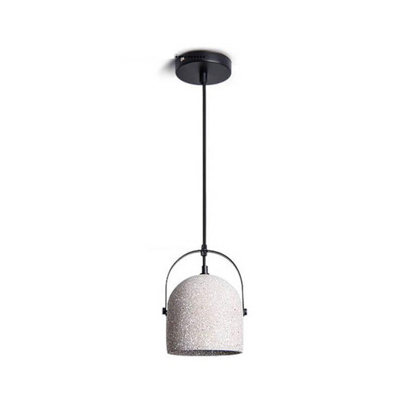 Nordic Creative Cement Cylinder 1-Light Pendant Light