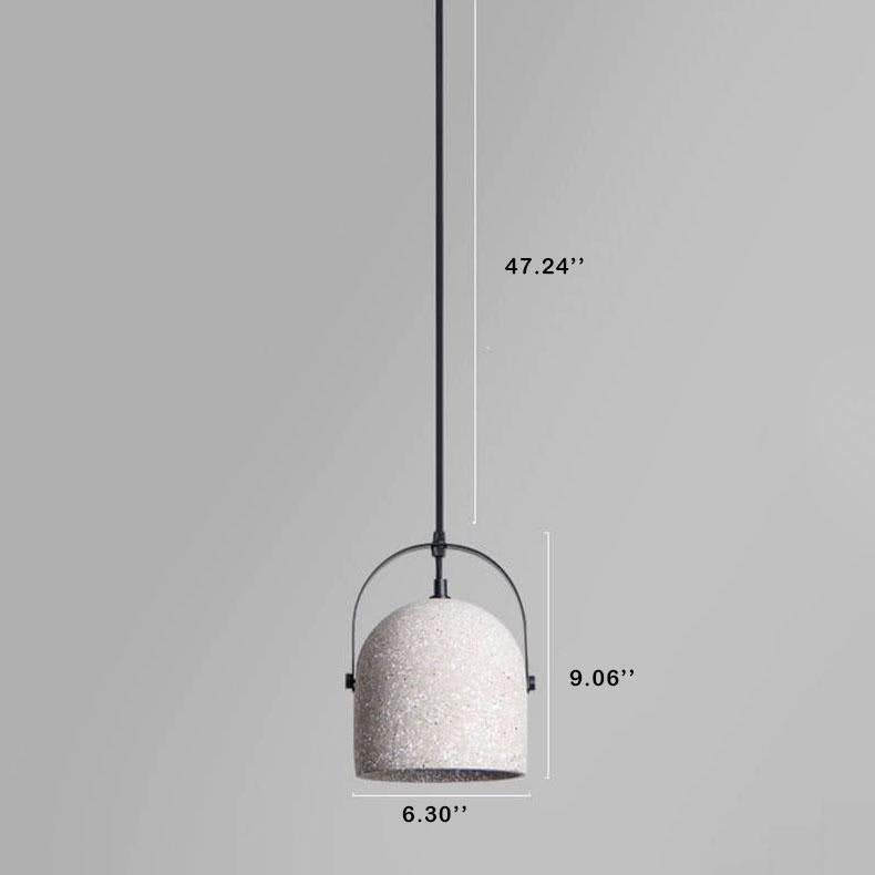 Nordic Creative Cement Cylinder 1-Light Pendant Light