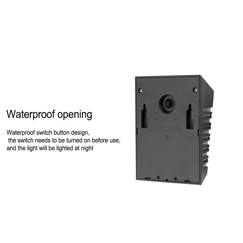 Solar Trapezoid Outdoor Waterproof LED Wall Sconce Lamp