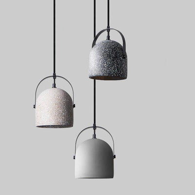 Nordic Creative Cement Cylinder 1-Light Pendelleuchte 