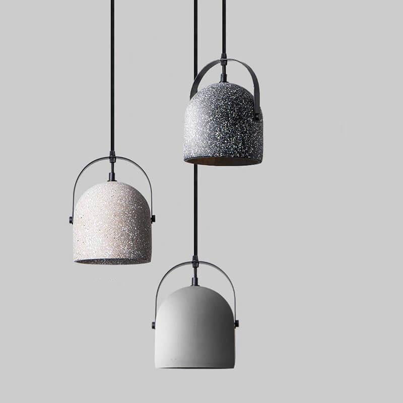 Nordic Creative Cement Cylinder 1-Light Pendant Light