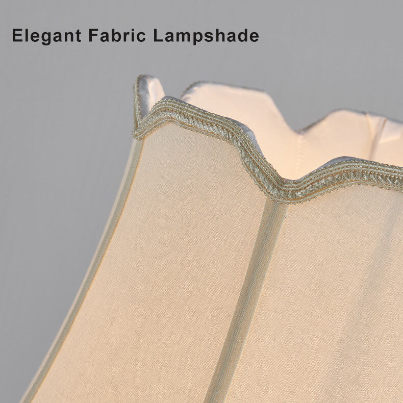 Modern Fabric Ceramics 1-Light Table Lamps