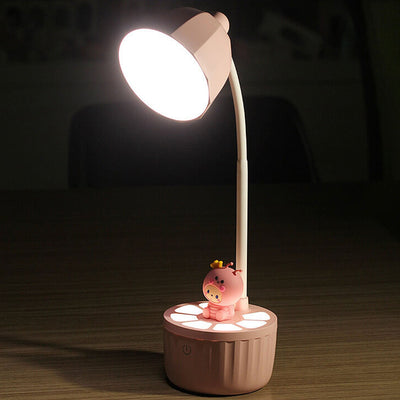 Creative Macaron Cartoon Round LED Eye Care Desk Lamp