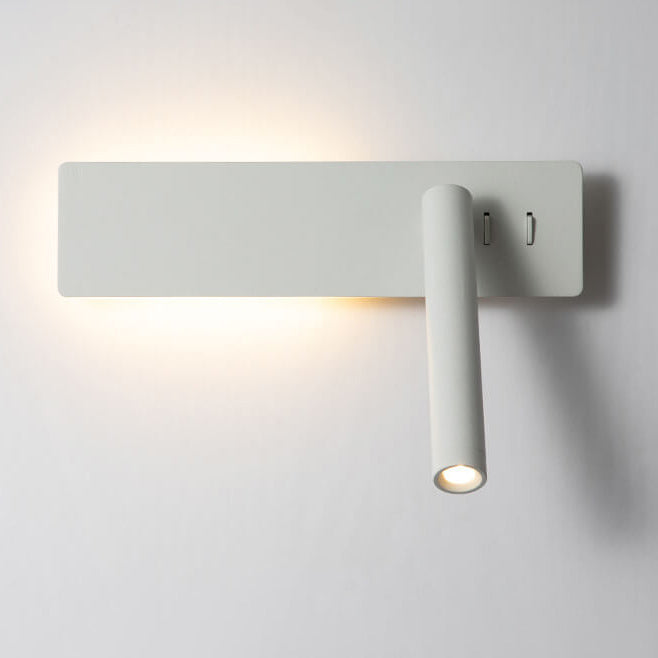 Minimalist Creative Rectangular Rotating Spotlight LED Wall Sconce Lamp