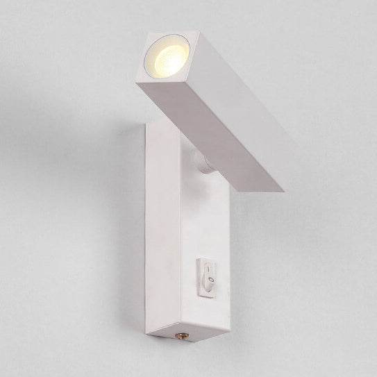 Modern Minimalist Acrylic Rectangular Irradiated LED Wall Sconce Lamp