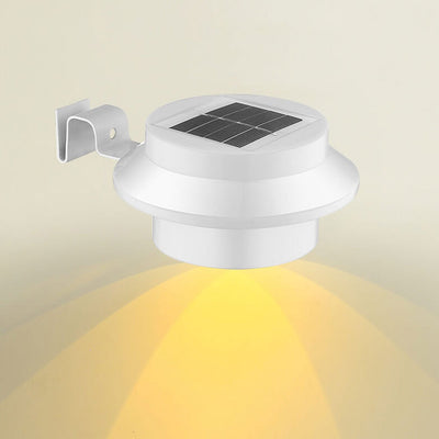 Solarzylinder LED wasserdichte Zaunwandleuchte für den Außenbereich 