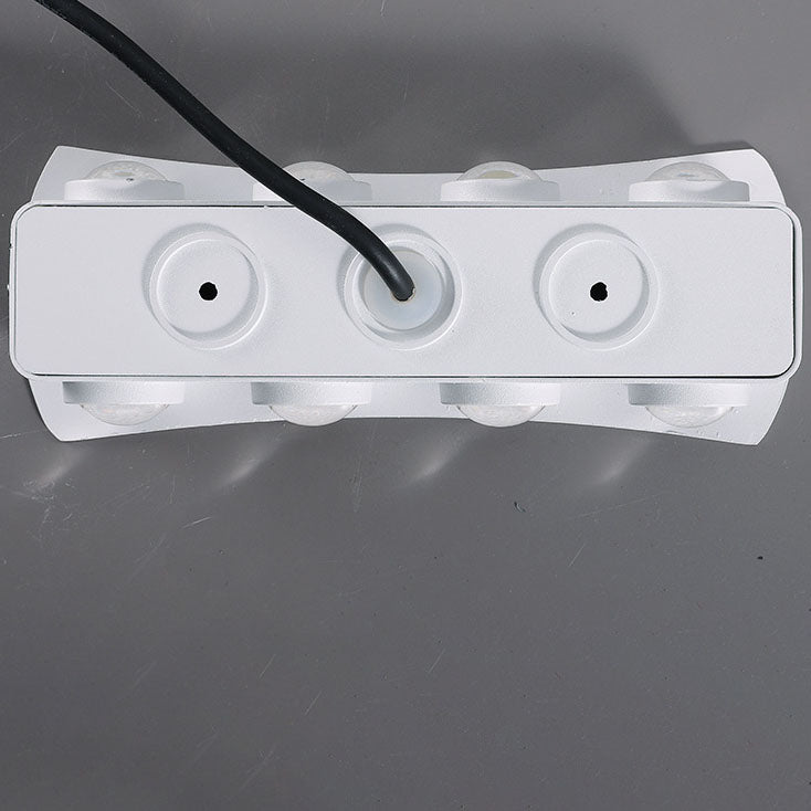 Simple Creative Arc Rectangular LED Outdoor Waterproof Wall Sconce Lamp