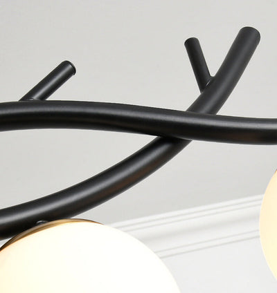 Simple Nordic Creative Bird Design 4-Light Chandelier