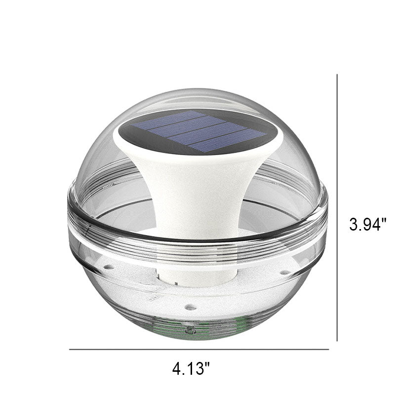 Modernes rundes wasserdichtes Solar-RGB-LED-Patio-Teich-Wasser-Schwimmlicht im Freien 