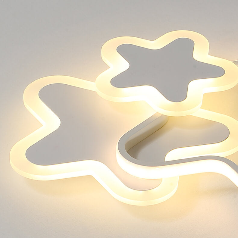 Nordische Cartoon-Sternform LED-Deckenleuchte 