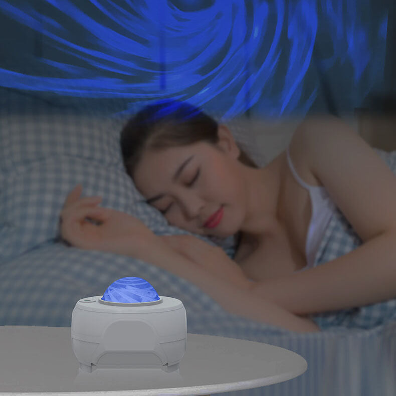 Luz de Proyección de Galaxia Creativa LED Atmosphere Luz de Proyección de Música Bluetooth 