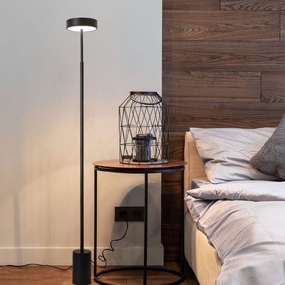 Nordic Minimalist Column LED Standing Floor Lamp