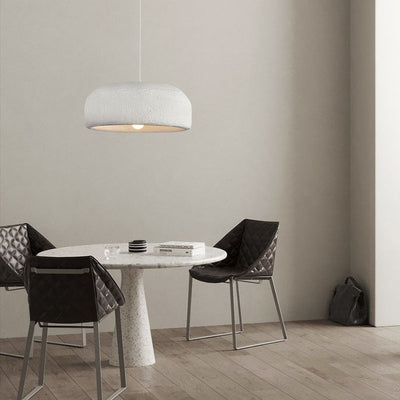 Modern Minimalist Resin Dome 1-Light Pendant Light