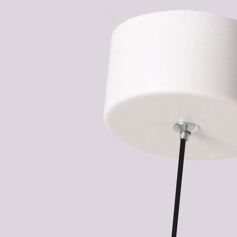 Modern Minimalist Solid Color Aluminum LED Island Light Chandelier