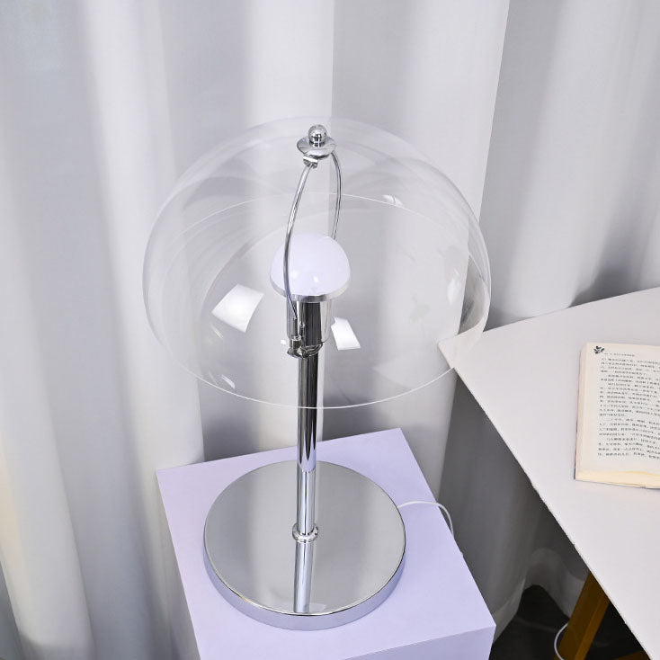 Nordic Vintage Clear Dome Acrylic LED USB Table Lamp