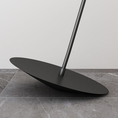 Nordic Black Tilt Fishing Rod Design LED Standing Floor Lamp