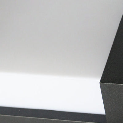 Applique murale LED étanche moderne simple carrée en acrylique pour l'extérieur 