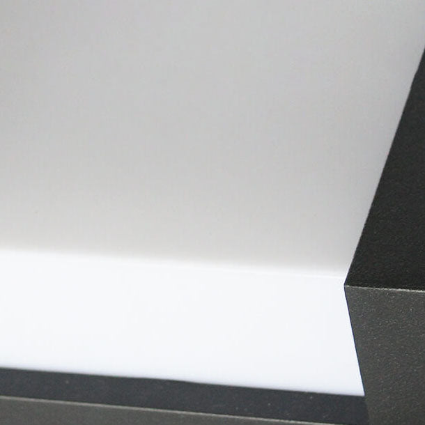 Applique murale LED étanche moderne simple carrée en acrylique pour l&