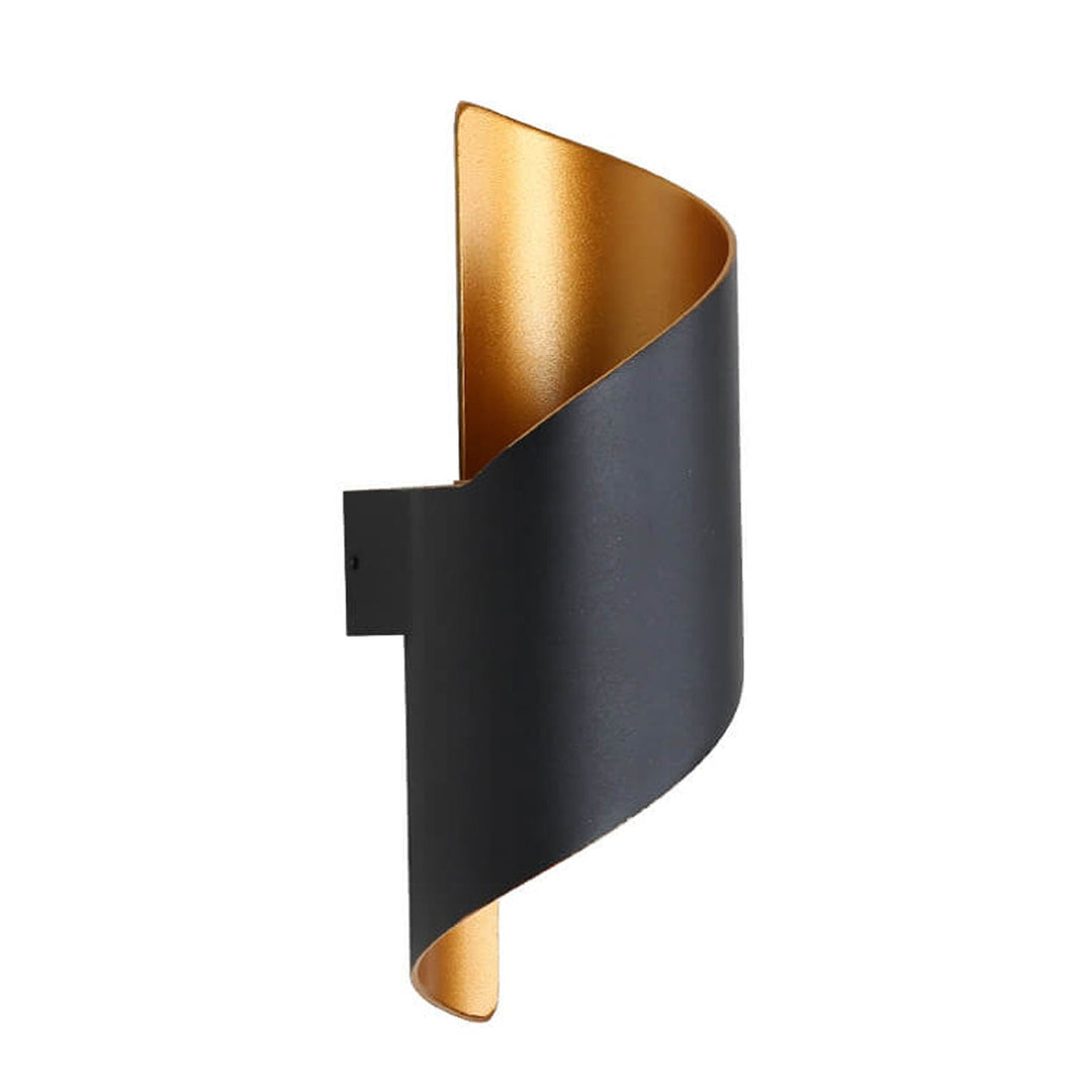 Lámpara de Aplique de Pared Impermeable de Columna de Aluminio Moderno para Exteriores con LED 