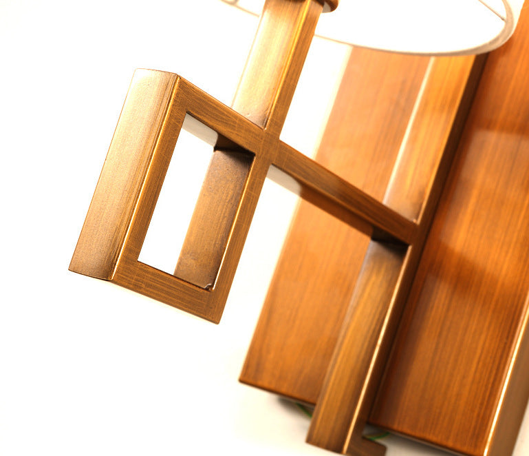 Chinese Retro Zen 1-Light Wall Sconce Lamp