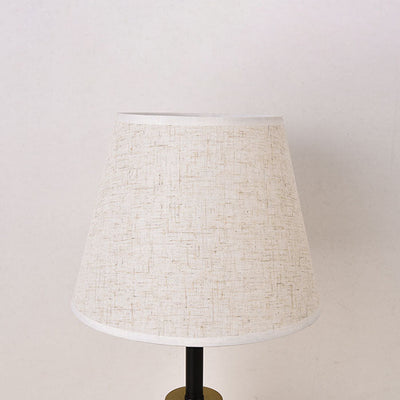 Lampe de table 1 lumière en tissu de fer minimaliste nordique 